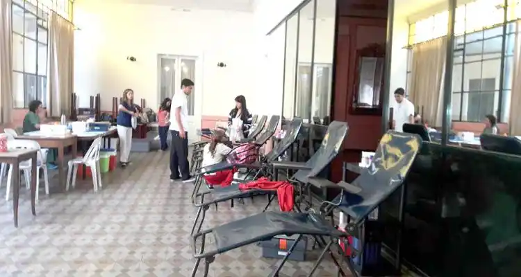 Campaña de donación de sangre