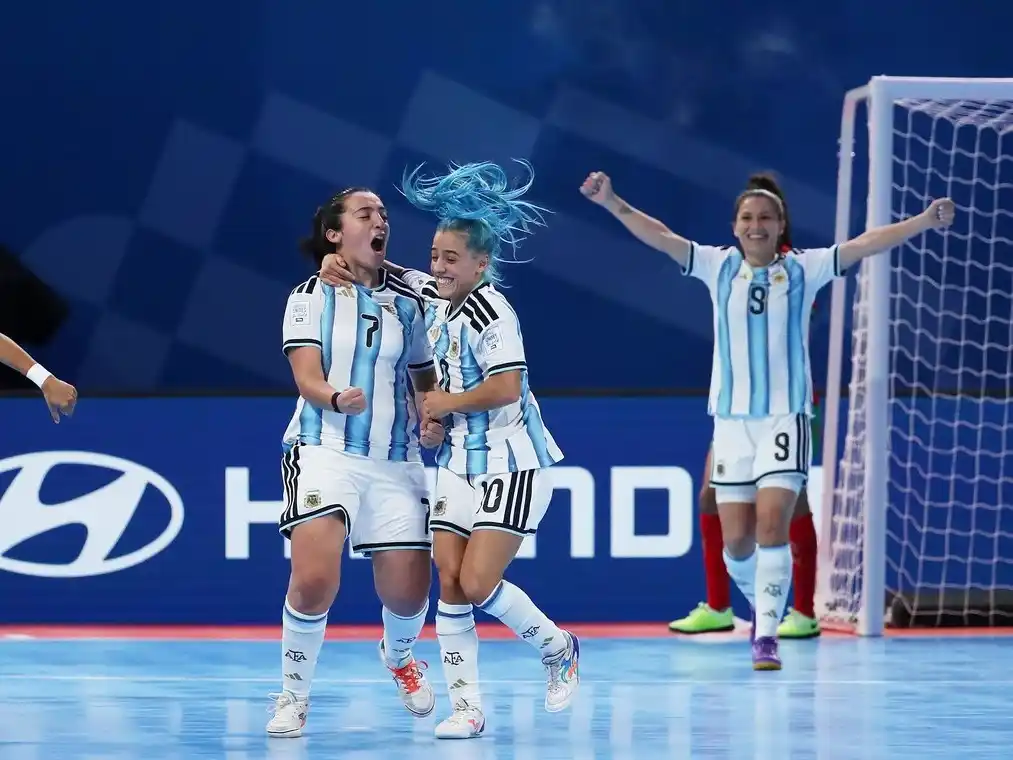 La Selección Argentina goleó a Marruecos en su debut en el Mundial femenino de futsal