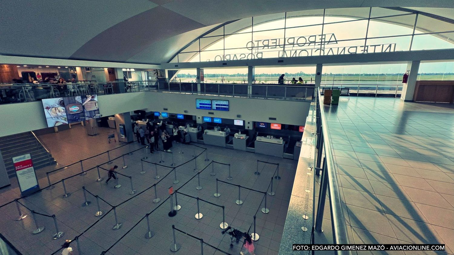 Aeropuerto de Rosario - vista aérea