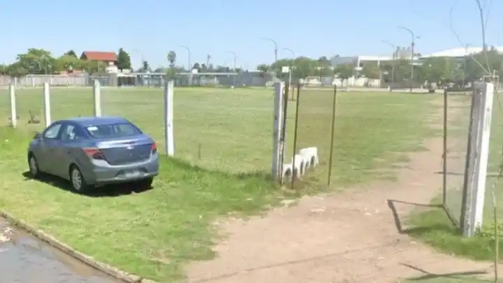 Acá, en este lugar, fue hallado el cadáver del individuo.