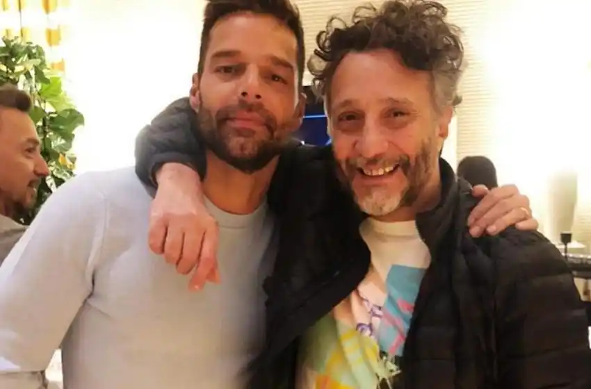 «Caribe Canalla»: la curiosa foto que publicó Fito Páez junto a Ricky Martin
