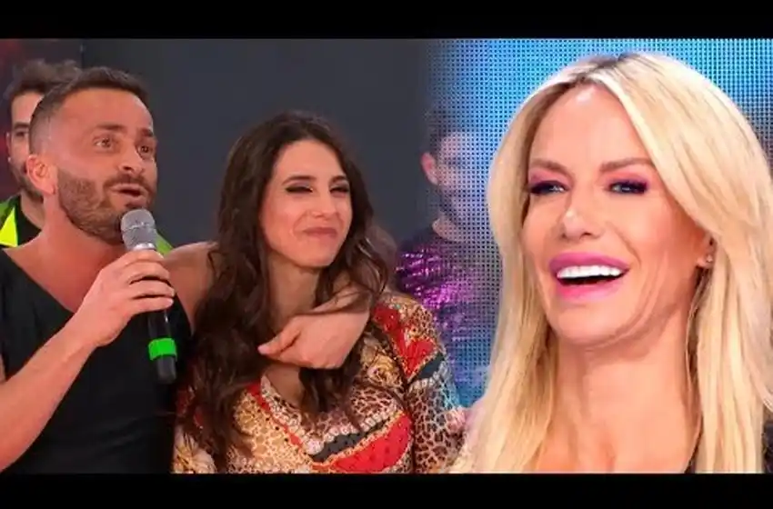 Acalorada discusión en vivo entre Cinthia Fernández y Martín Baclini por Luciana Salazar