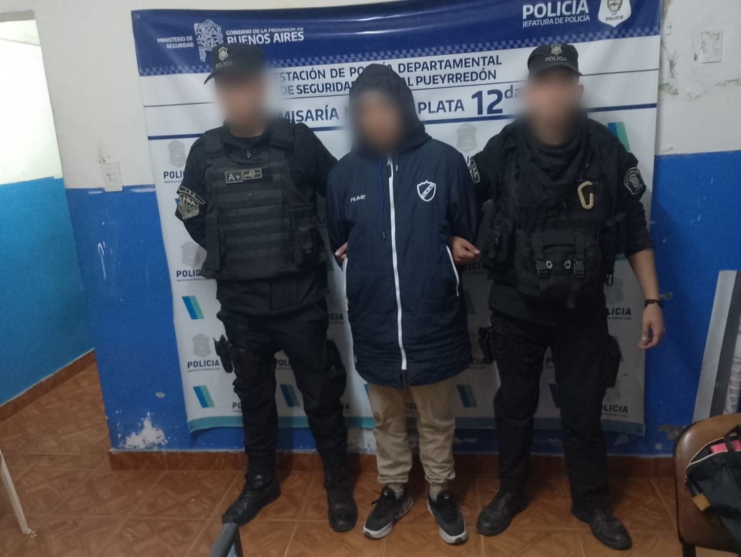 El hombre de 38 años fue interceptado en las inmediaciones de Avellaneda y Bahía Blanca.