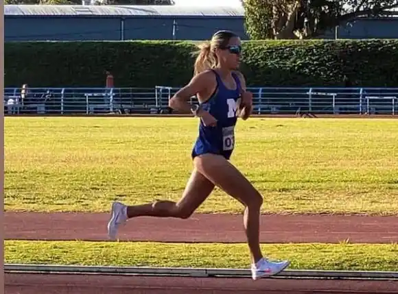 Florencia Borelli hizo el récord sudamericano de los 3000 metros