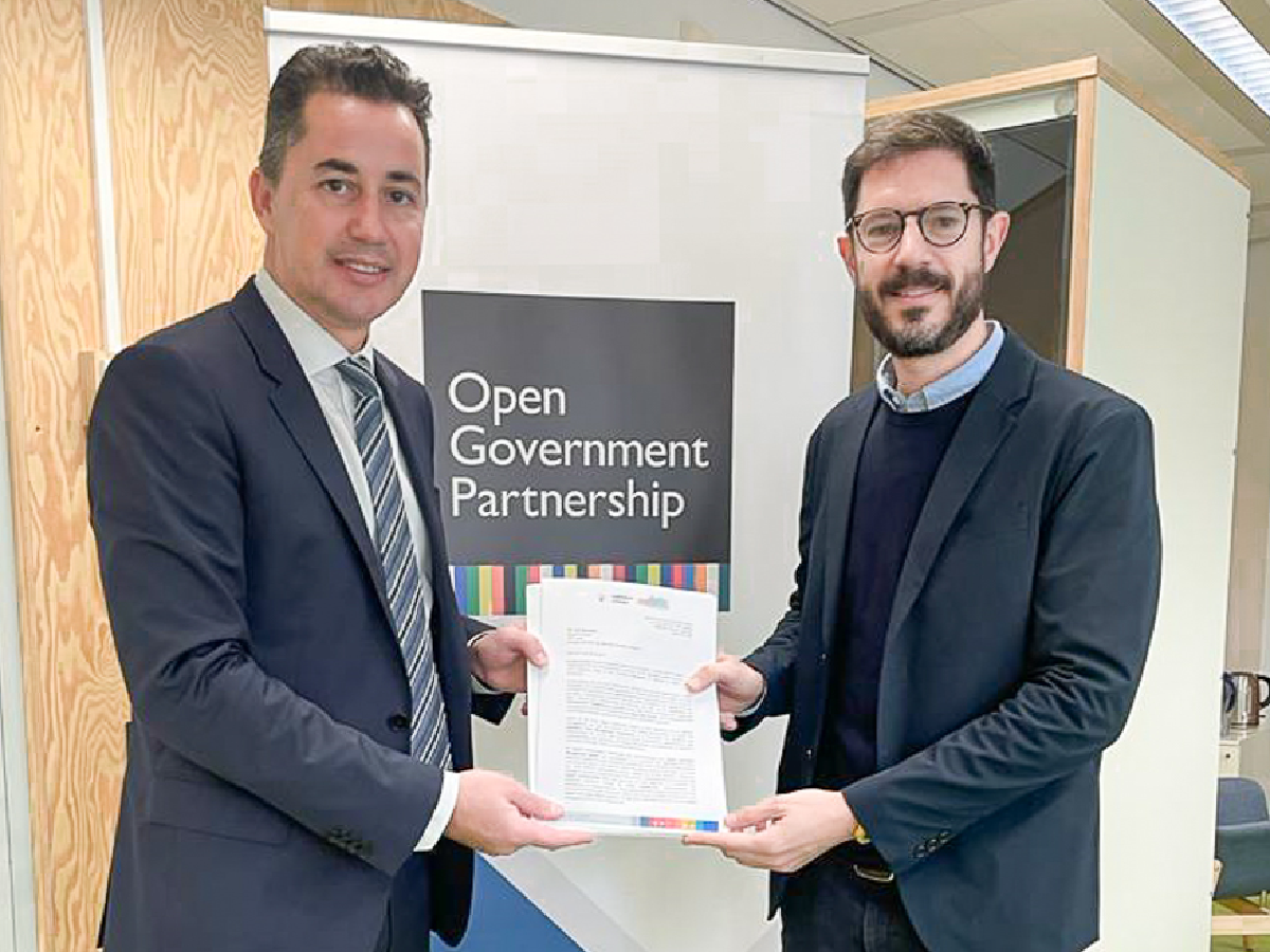 Calvo solicitó el ingreso de la Legislatura de Córdoba  como miembro pleno a la OGP