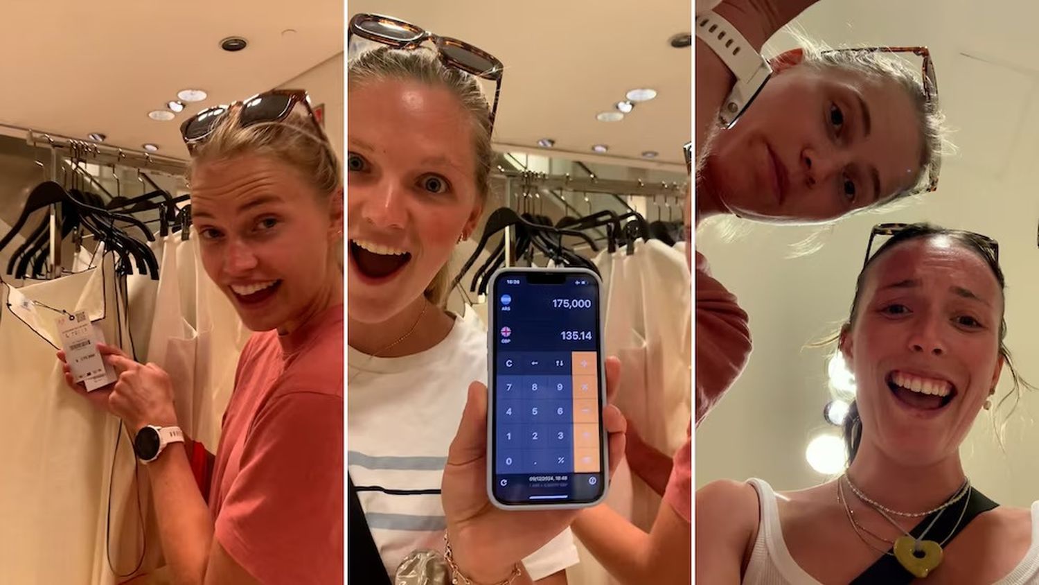 “No compren ropa en Buenos Aires”: el video viral de tres turistas que recomiendan evitar el shopping por los precios