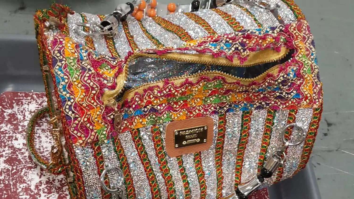 La pasajera trasladaba 4,348 kgs de cocaína