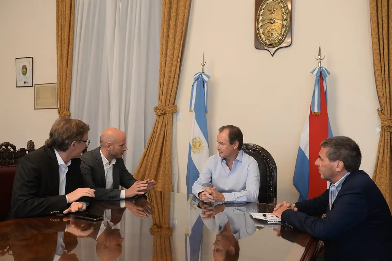 Bordet anunció nueva línea de crédito para pymes entrerrianas y una moratoria