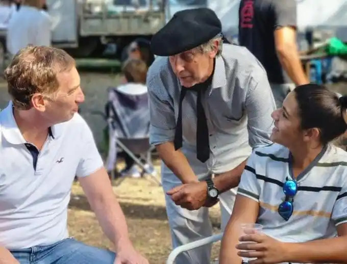 "Voy a ser el primer Gobernador con una visión productivista", dijo Diego Santilli durante su visita a Tandil