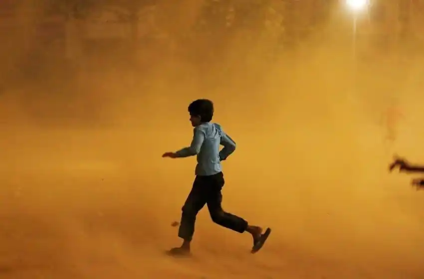 Murieron 42 personas por nuevas tormentas de arena en la India