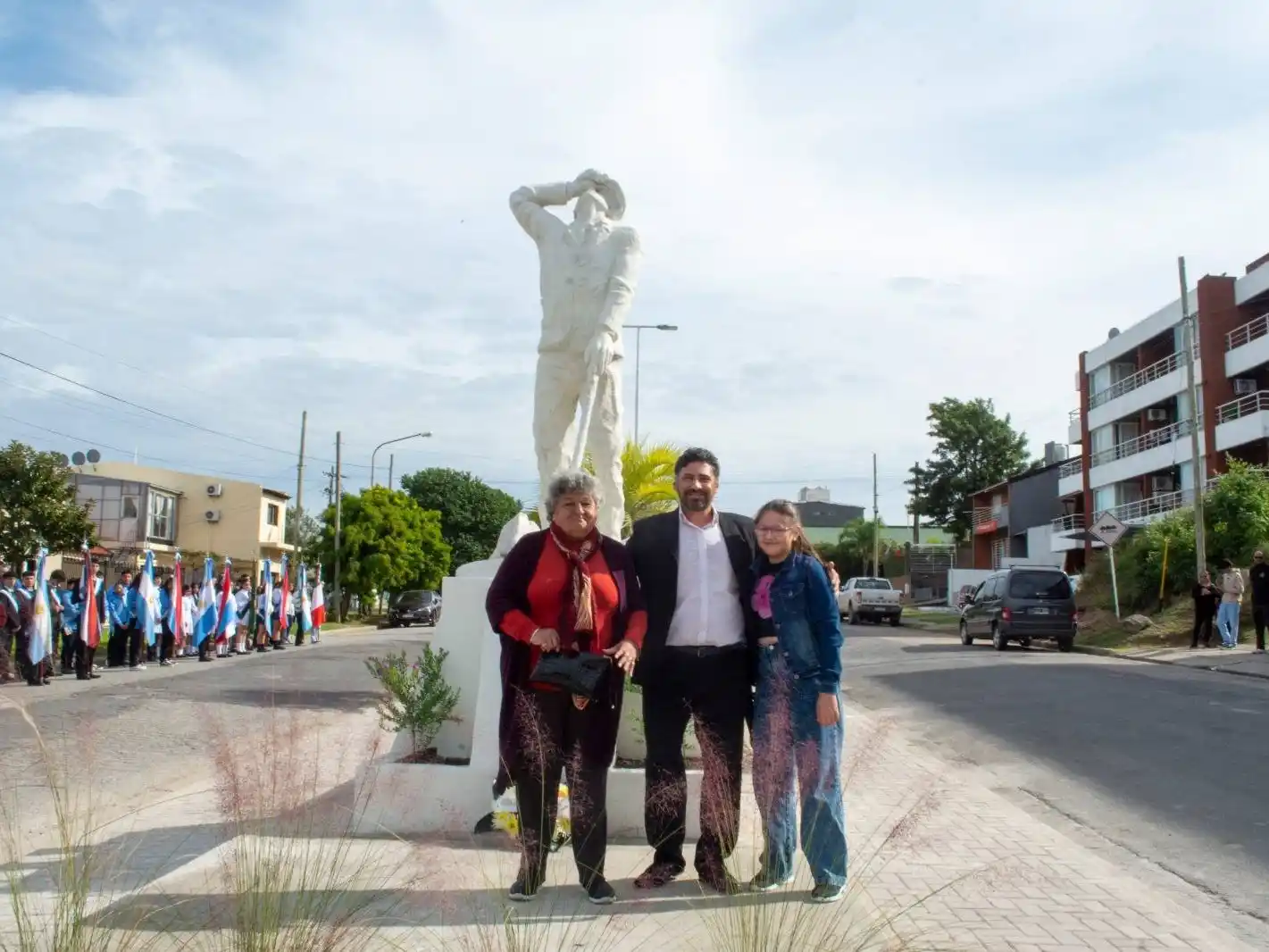 Restauración del monumento al trabajador de la cal
