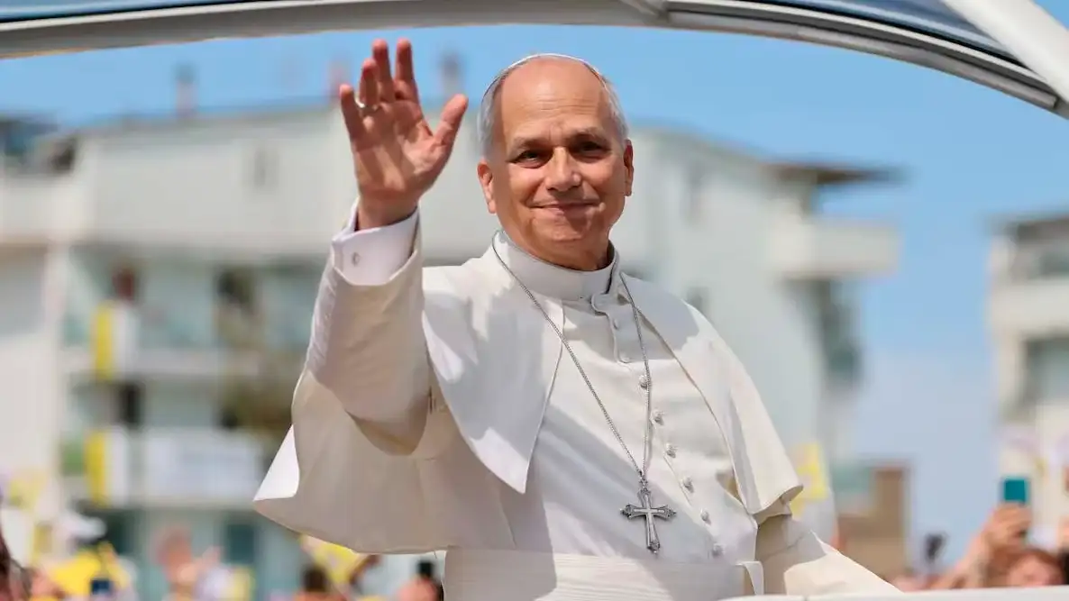 El papa León XIV.