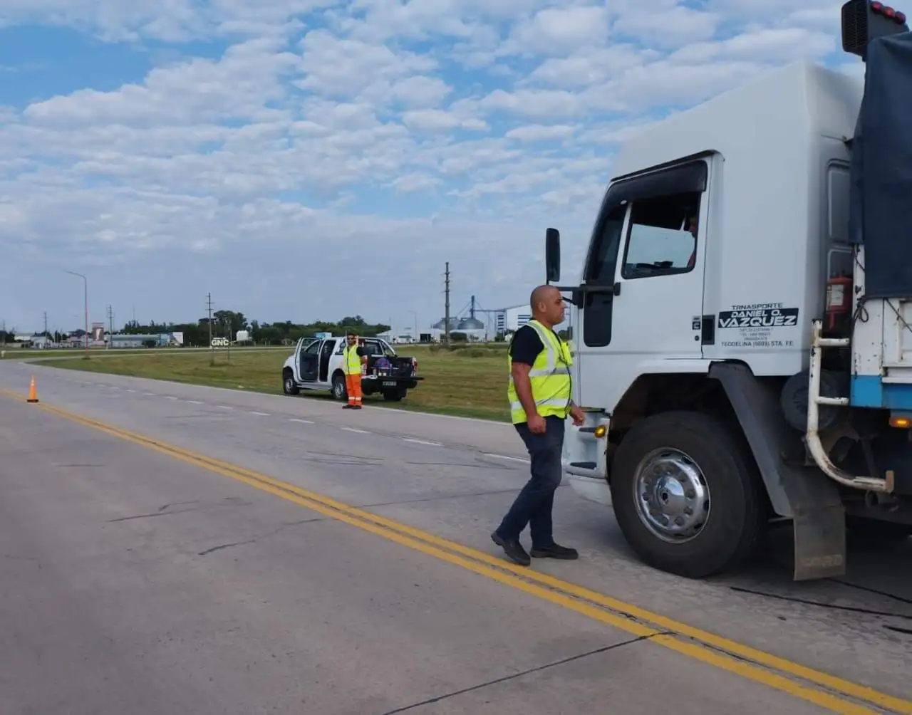 Operativos en las rutas santafesinas.