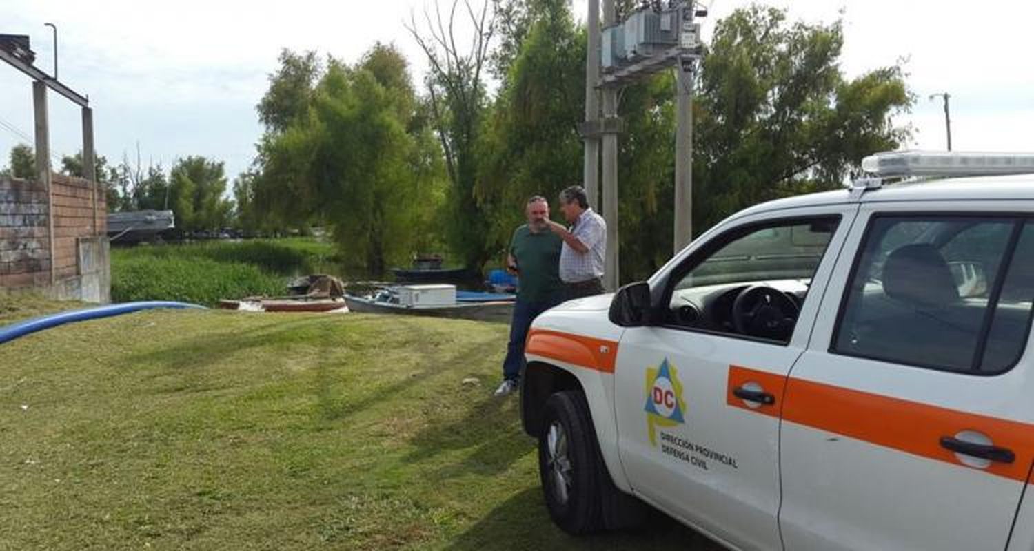 El Director Provincial de Defensa Civil recorrió San Pedro