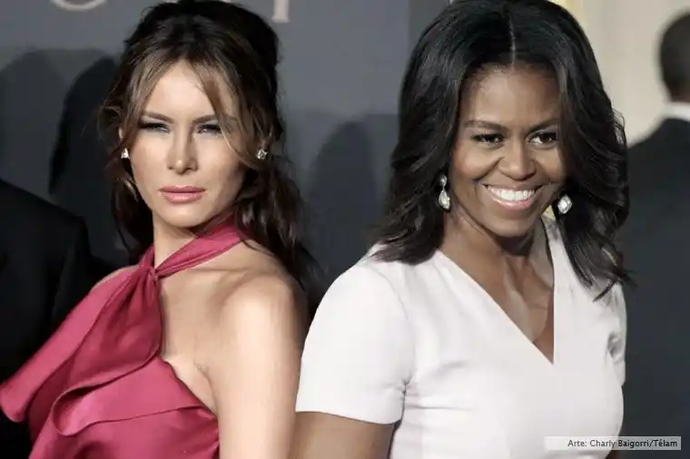 La esposa de Trump copió el discurso de Michelle Obama