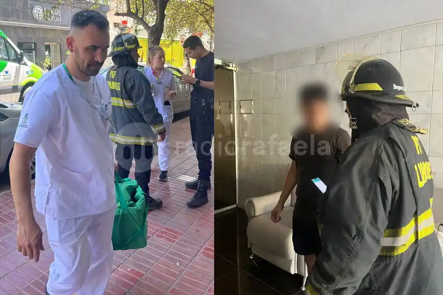 Una mujer de 88 años quedó atrapada en el ascensor de un edificio céntrico y fue liberada por los bomberos