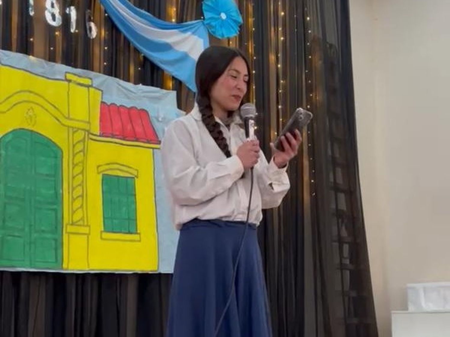 La increíble sorpresa de sus compañeros y su profesora: así se enteró de su viaje a Bariloche