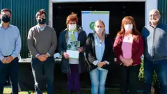 Entregaron kits fotovoltaicos a familias de zonas rurales