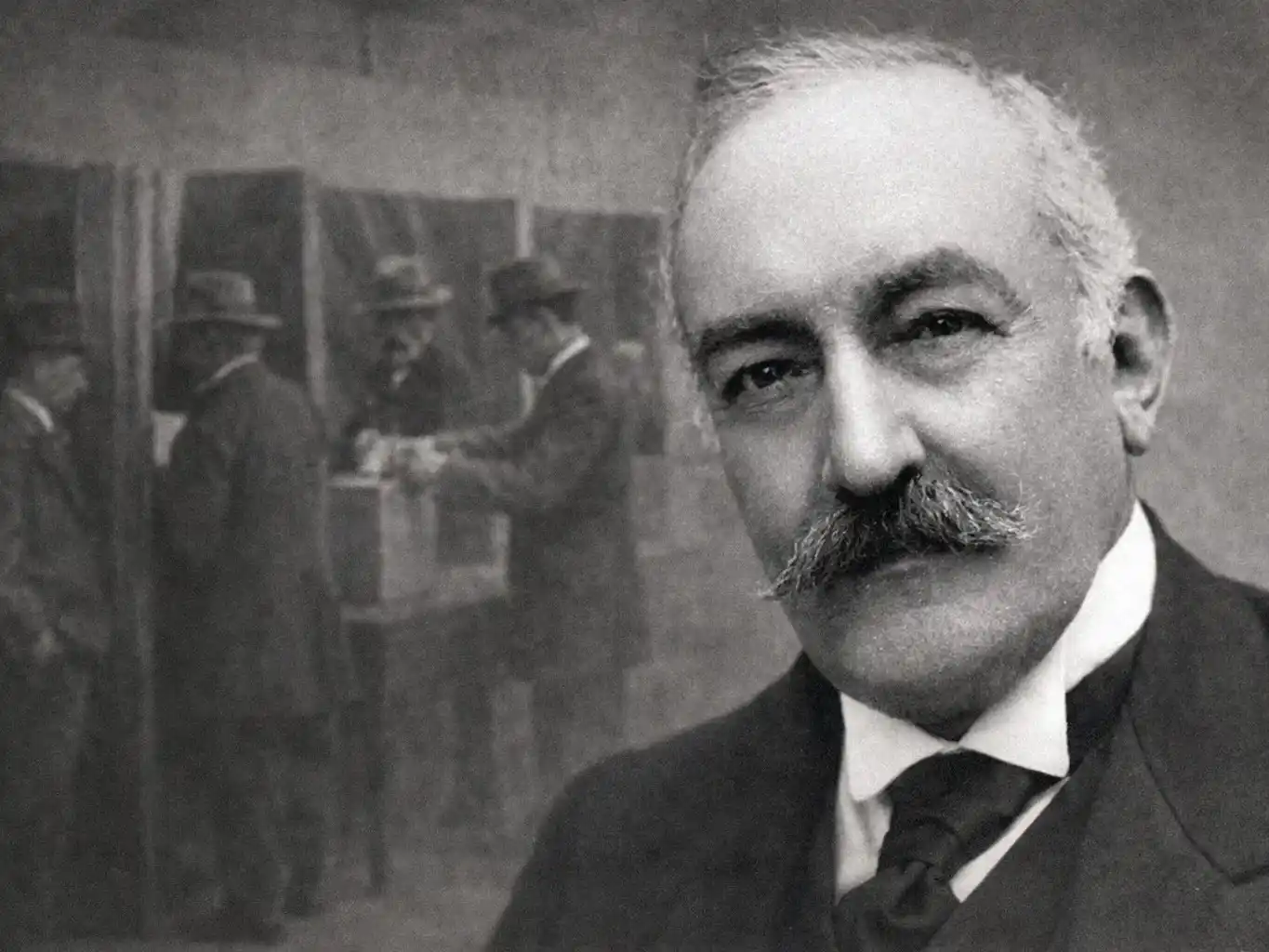 El presidente Roque Saénz Peña