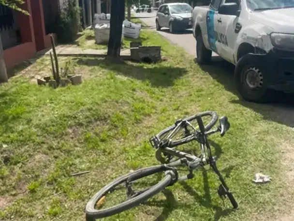 Accidente en Goycochea y Almafuerte