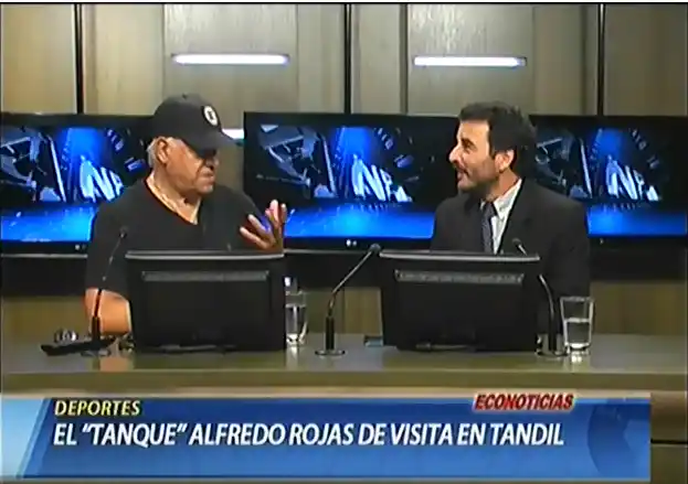 Alfredo "Tanque" Rojas, una gloria futbolera que recuerda su paso por Tandil