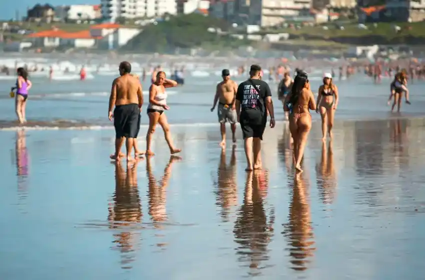 Otro día de playa en Mar del Plata