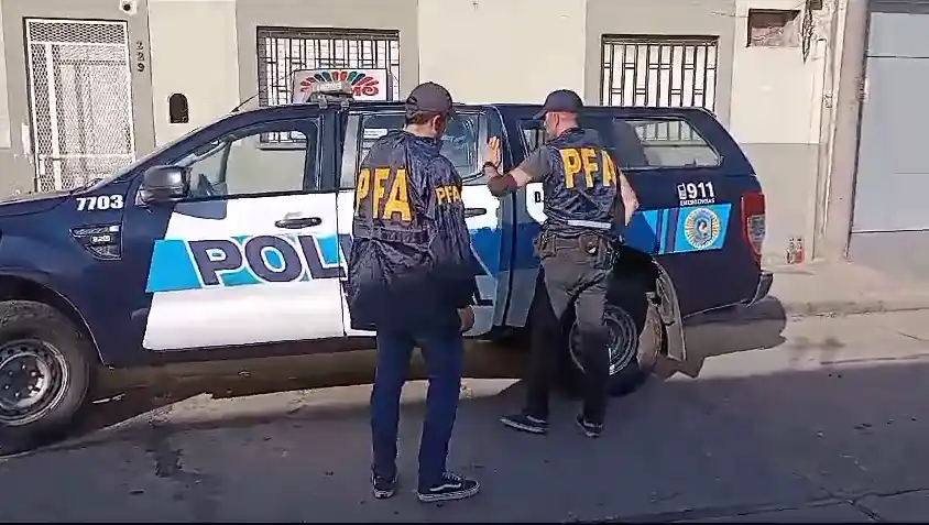 El operativo estuvo a cargo de la División Unidad Operativa Federal San Nicolás de la PFA.