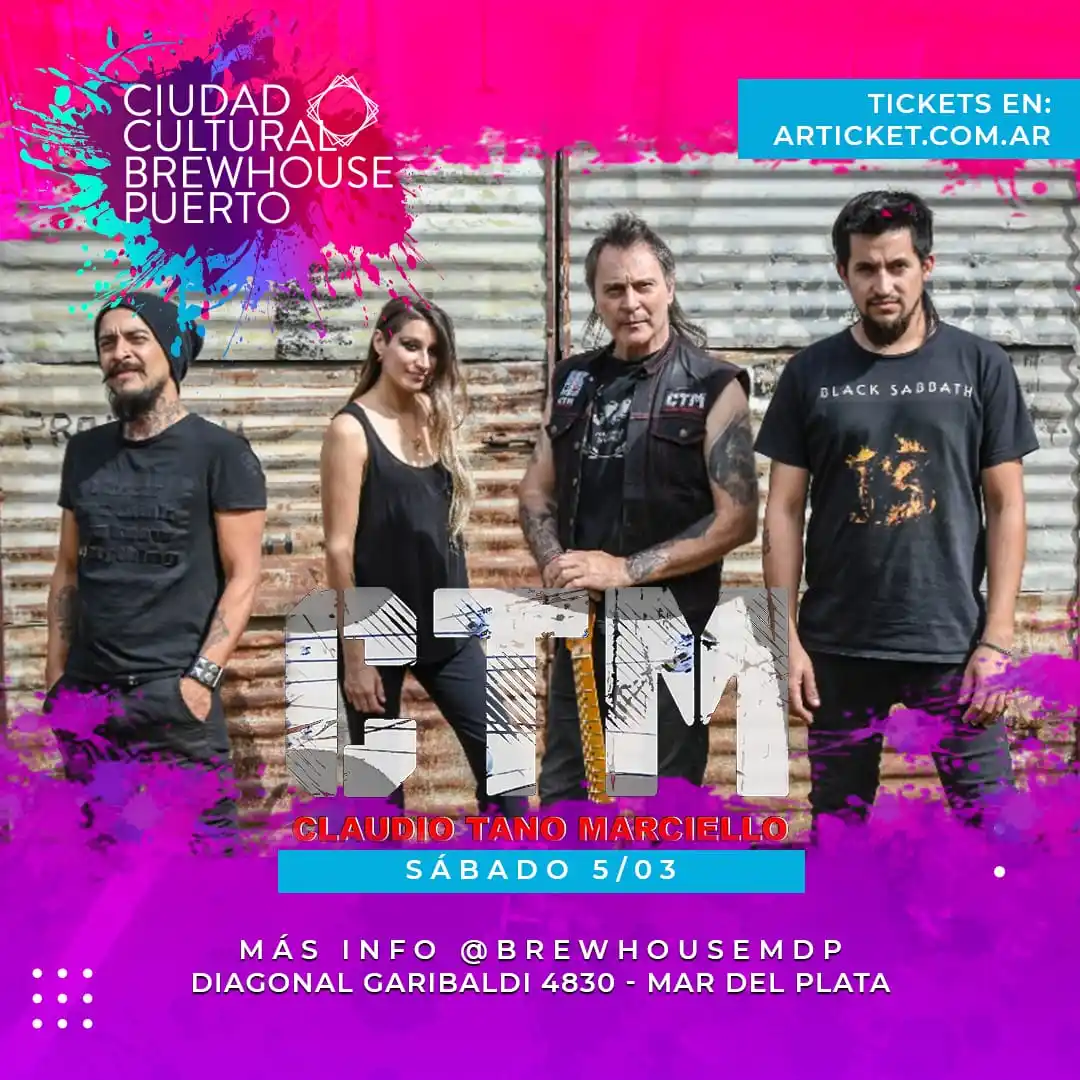 El reconocido guitarrista "Tano" Marciello llega a Mar del Plata