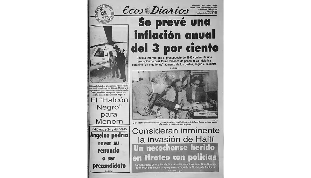 Jueves 15 de septiembre de 1994