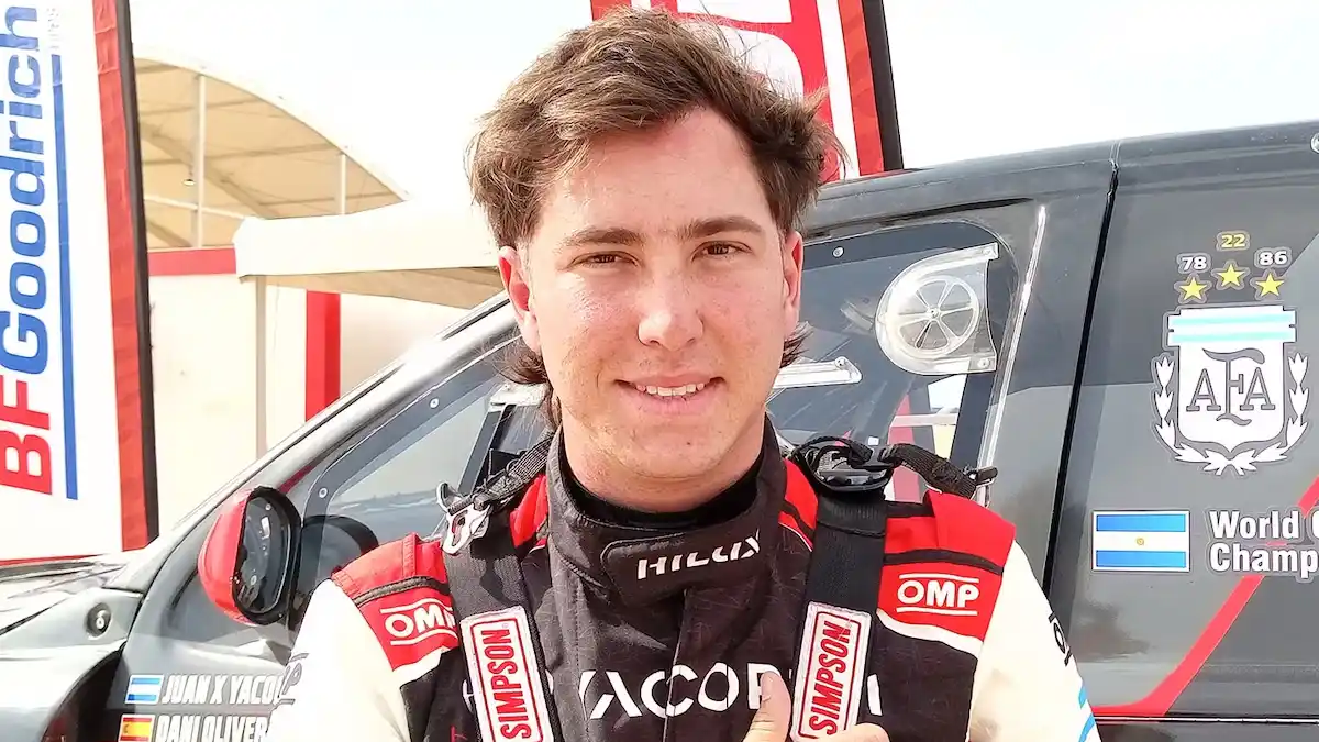 Juan Cruz Yacopini sufrió un grave accidente