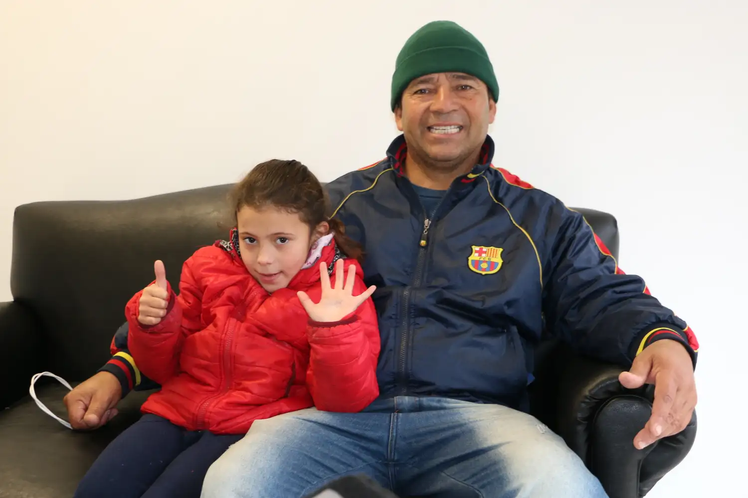 "Los chiquitos del Molinari acompañaron el cortejo de Raúl López con la camiseta del club"