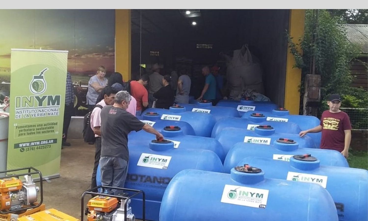 Tanques y motobombas para optimizar la disponibilidad de agua 