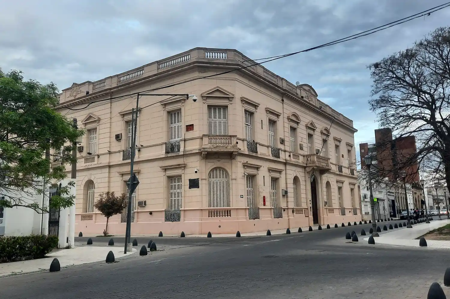 El Palacio de Tribunales de San Nicolás, sede del Departamento Judicial del que depende San Pedro.