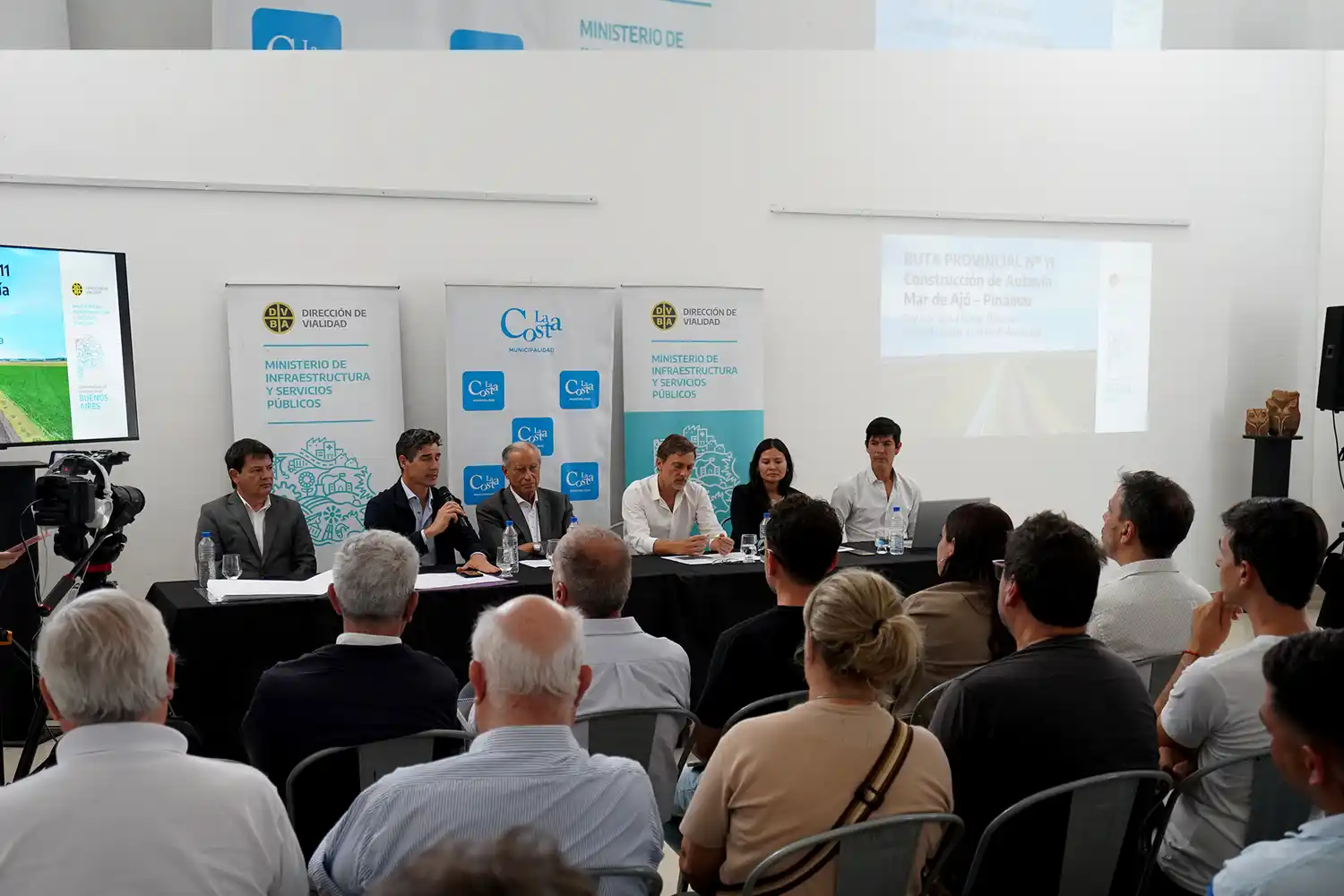 Vecinos dialogaron con las autoridades sobre el proyecto de construcción de la Autovía 11.