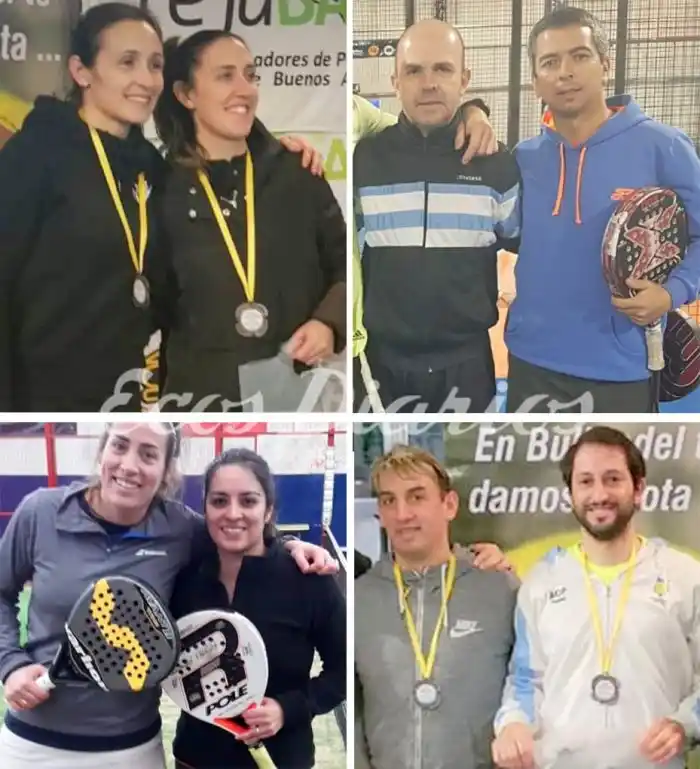 Subcampeonato por equipos en el Provincial de padel
