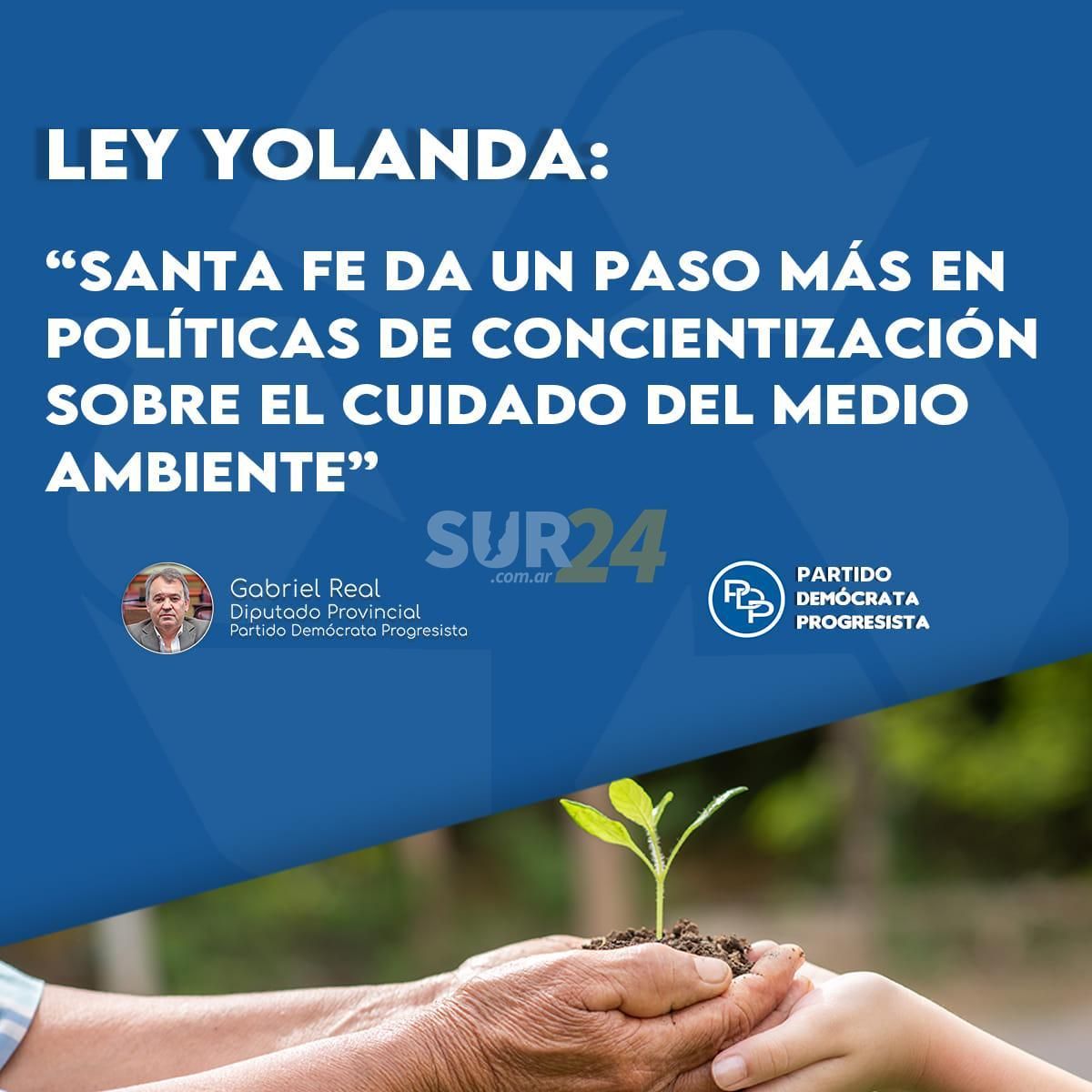 Ley Yolanda: fuerte compromiso del diputado Real con el medio ambiente
