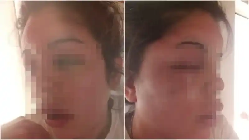 La mujer agredida pidió ayuda, la rescataron y terminó en el hospital.