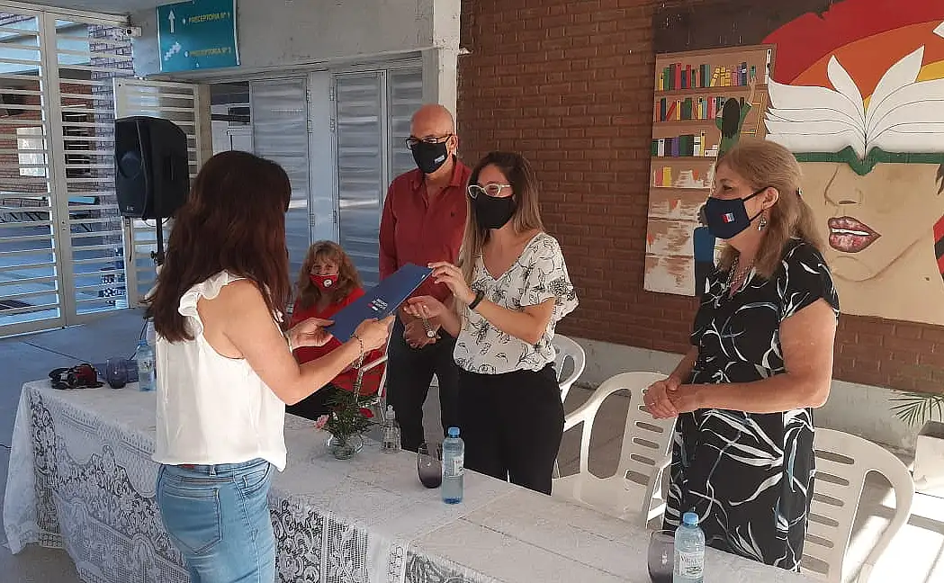 Entrega de aportes a establecimientos educativos de los departamentos San Javier, Vera y General Obligado.