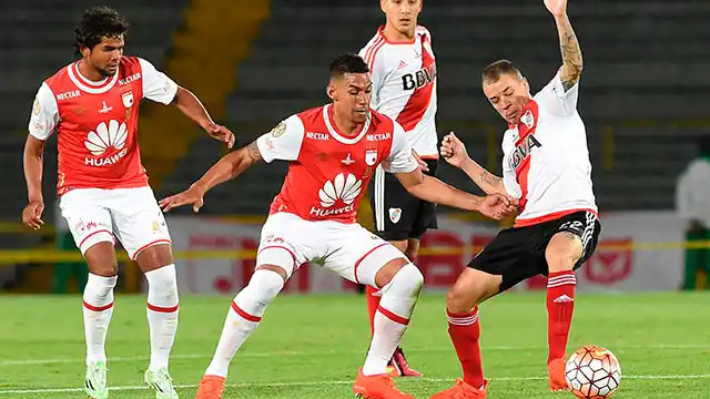 Recopa: River empató sin goles ante Independiente Santa Fe 