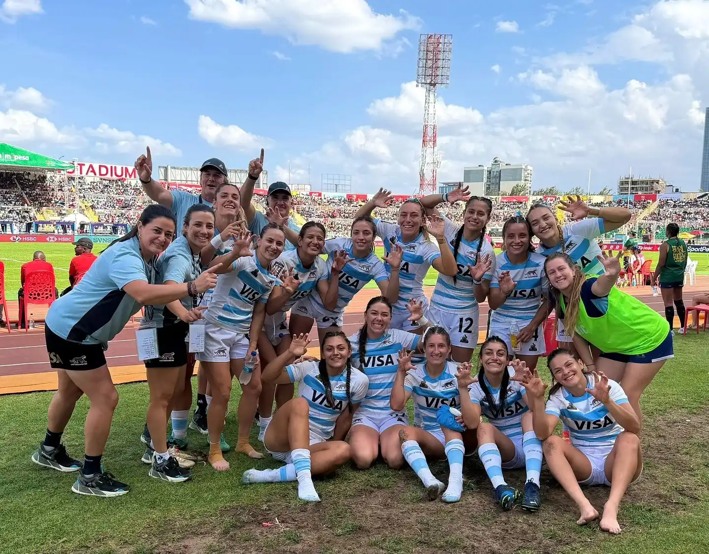 María Taladrid se consagró campeona este domingo con la camiseta Argentina en Nairobi