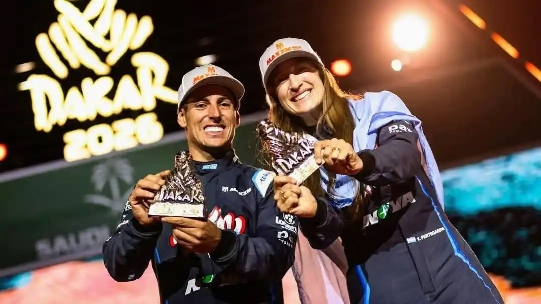 Otro podio argentino en el Dakar: Cavigliasso-Pertegarini alcanzan el 3° puesto en la categoría Challenger