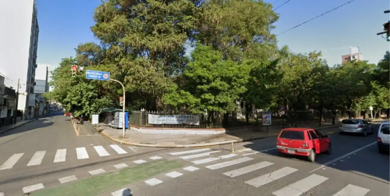 Zona en la que ocurrió el siniestro.