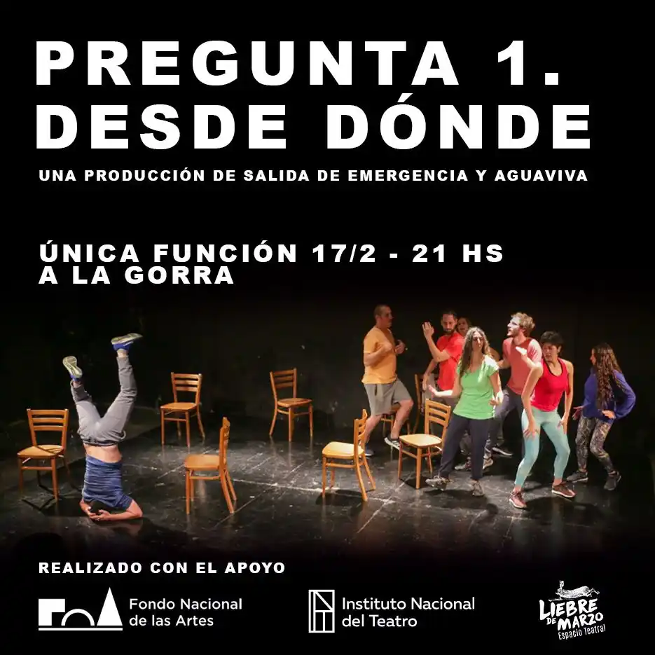 Liebre de Marzo presenta “Pregunta 1. Desde dónde”