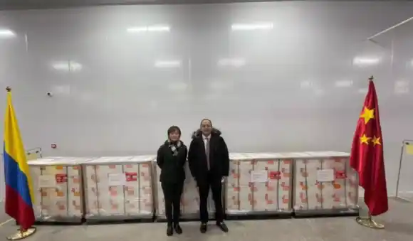 Colombia: 192.000 dosis chinas anticovid en camino