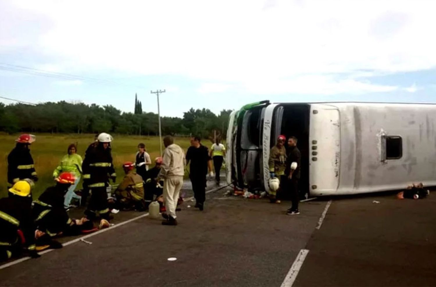 Tragedia en la Ruta 2: el micro estaba habilitado y el viaje, autorizado