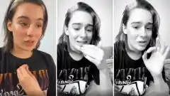 Flor Jazmin Peña lloró al hablar de su hermana discapacitada