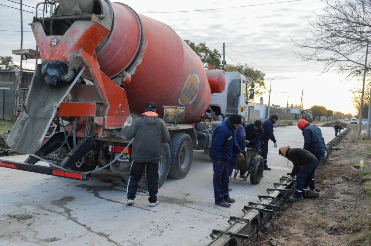 El gobierno venadense sigue con su plan de pavimentación