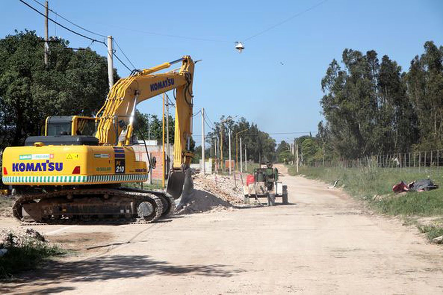 Barrio Boca del Tigre: ampliación de los desagües cloacales