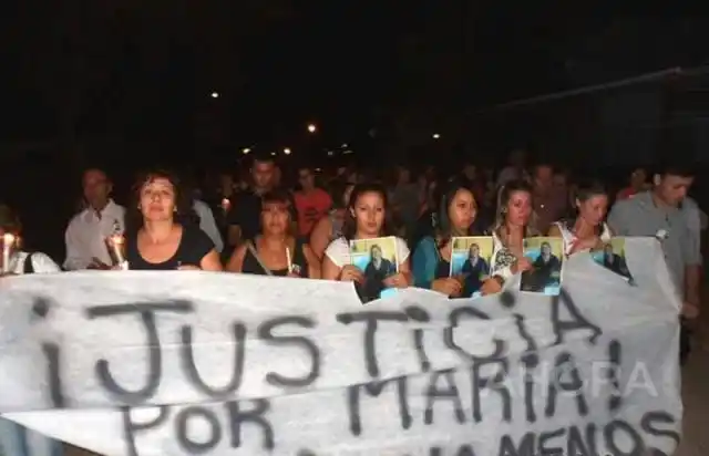 "Lo único que pedimos es justicia por María"
