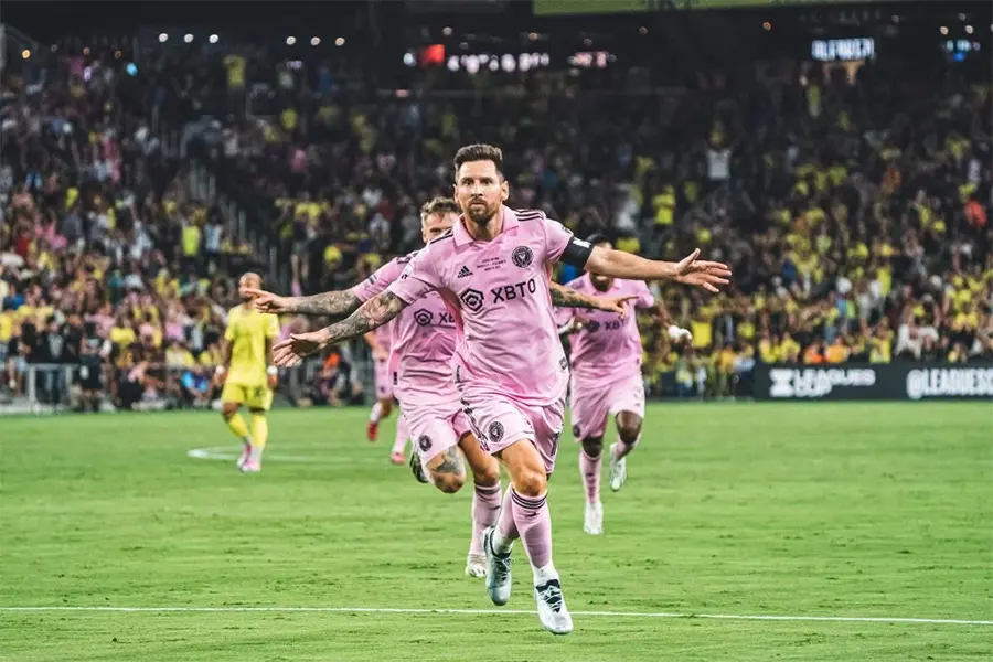Messi: golazo, título y otro récord, ahora con Inter Miami